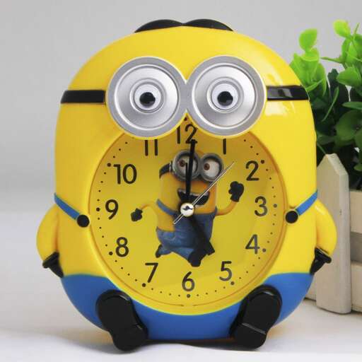 a clock made from a single piece of furniture