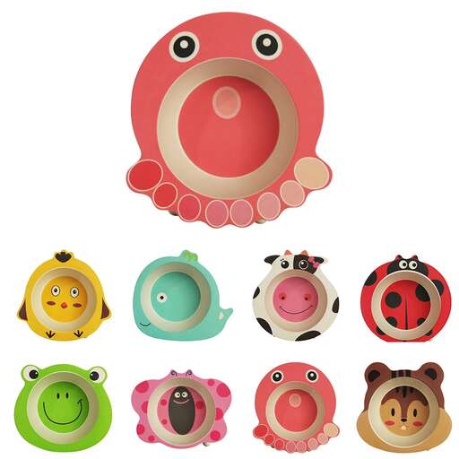 a set of cute animals for kids