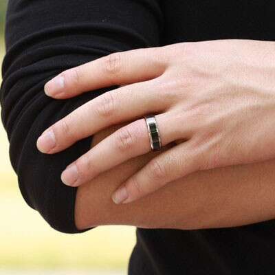 a woman with a ring on her finger