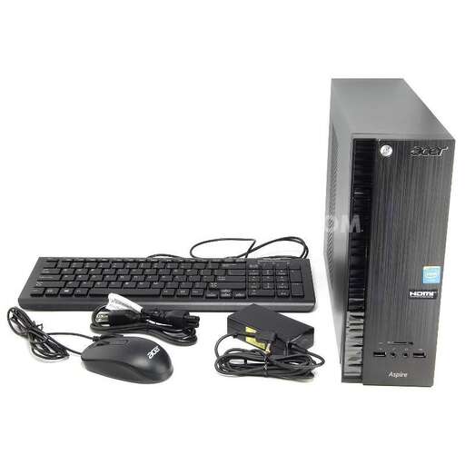 a computer with a keyboard and mouse on a white background