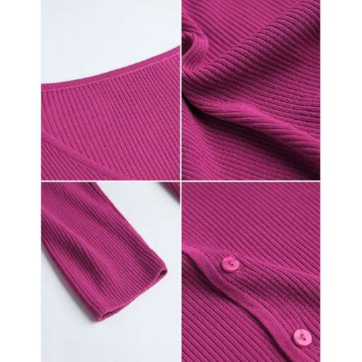 a pink silk scarf with buttons