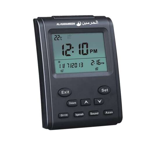 a digital clock is shown on a white background.