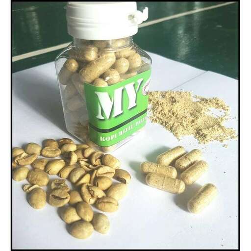 a bottle of peanuts sitting on top of a table.