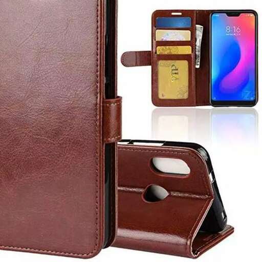 a leather wallet with a wallet inside and a wallet.