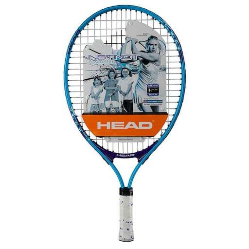 a tennis racket with a picture of a man on it.
