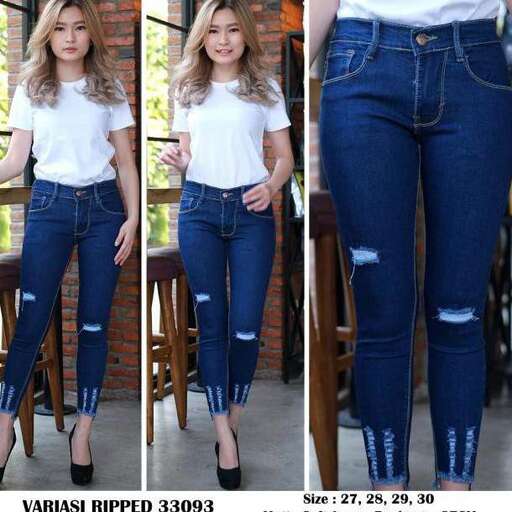 jeans with a white tee