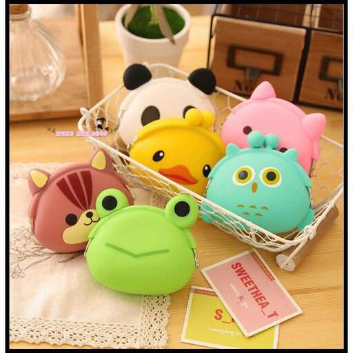cute little animals in a basket