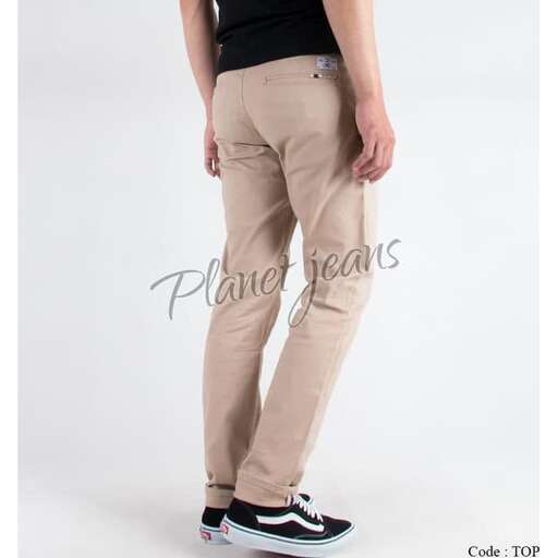 men's casual pants with a black t - shirt