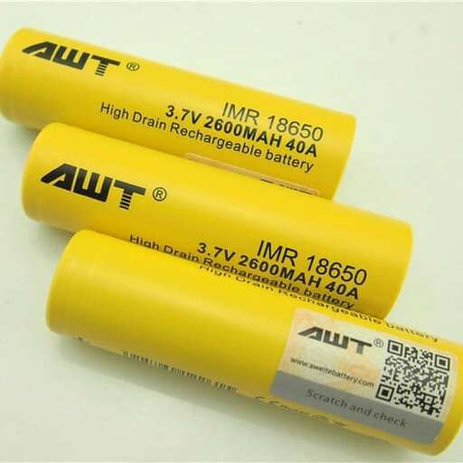 yellow batteries with no label