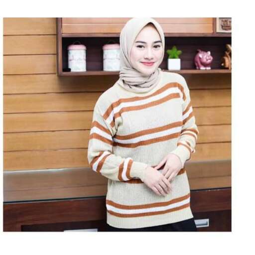 sweater with a wide neck