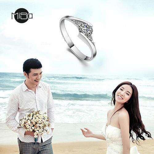 wedding ring on the beach
