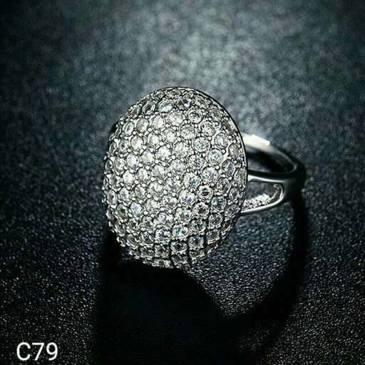 this ring is made of a diamond.