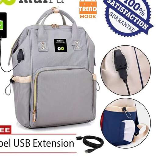 a computer bag with a strap and a computer mouse attached.