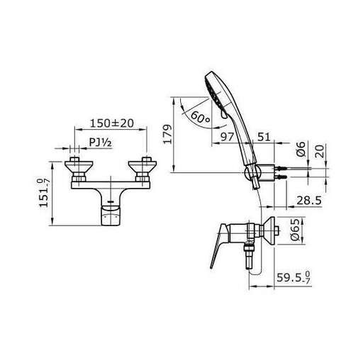 a schematic diagram of the experimental setup