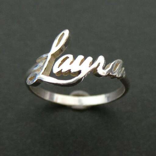 a ring with a name