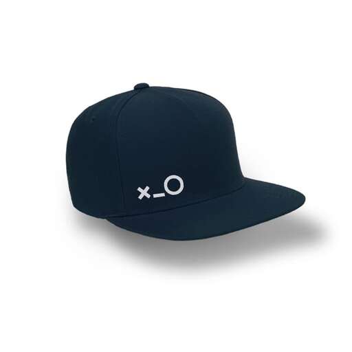 a cap with a logo