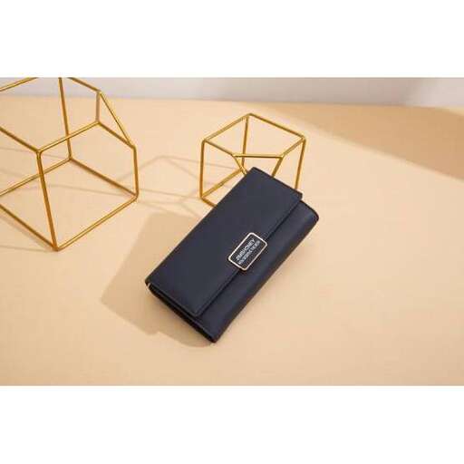 a small black case on a table with a white background.