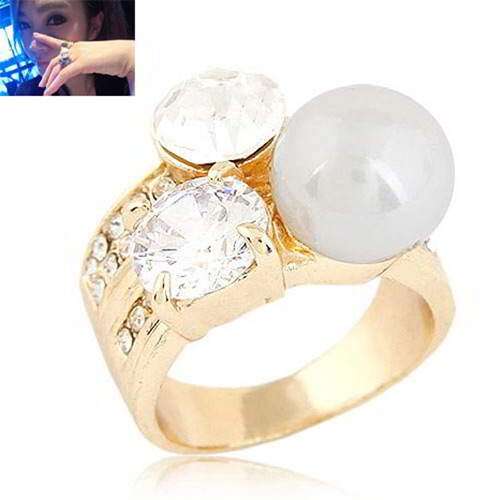 a ring that has a lot of diamonds in it.