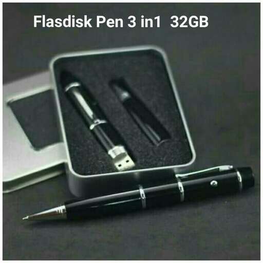 a pen in a box with a pen in it.