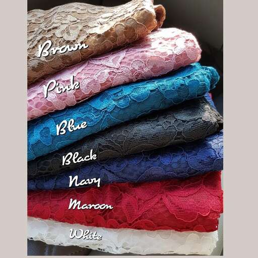 a collection of fabrics from the collection.