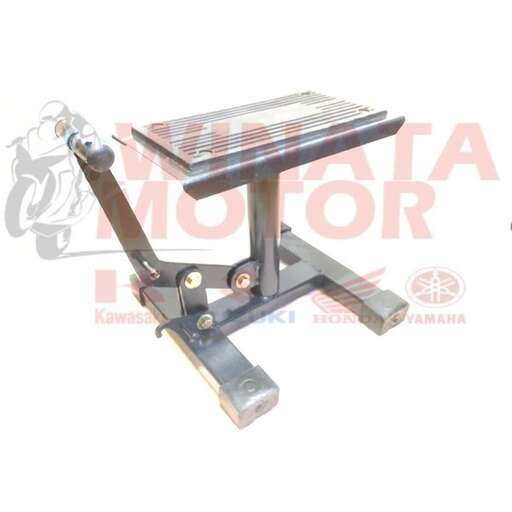 a table with a chair and a mirror