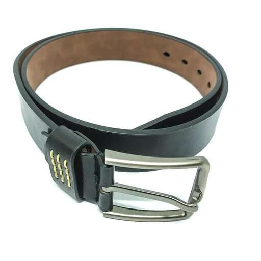 a belt made of leather and a handmade belt