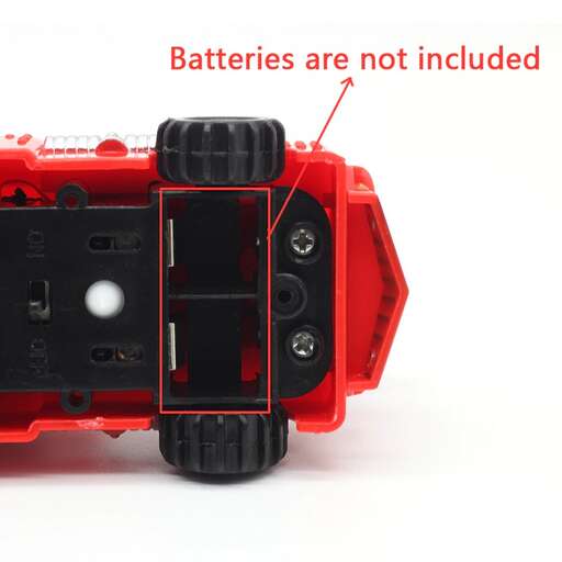 battery is not included in the toy