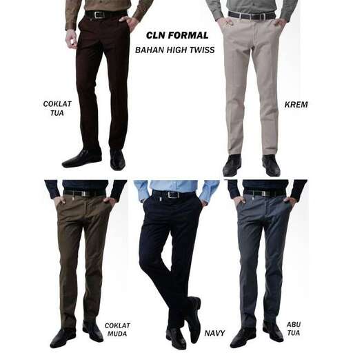 a fashion look featuring men's pants and a shirt.