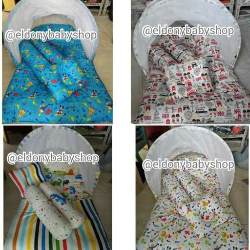 a set of patterns for the bed
