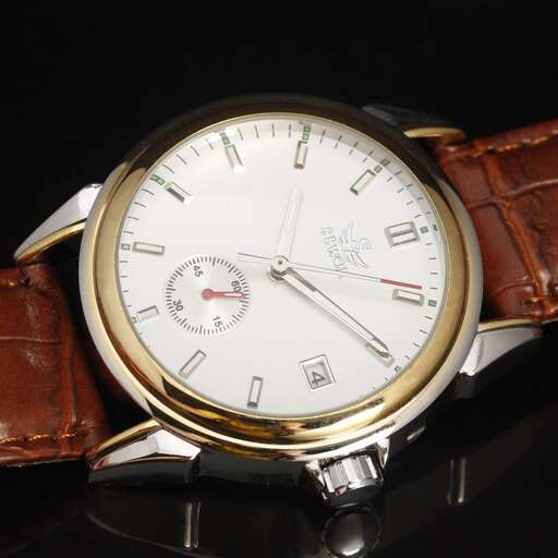 the watch is a watch that can be worn by a man.