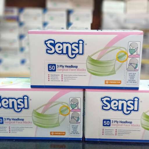 a display of a package with the lid up.