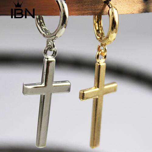 gold cross necklace in sterling silver