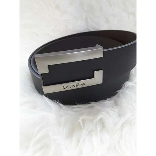 the black leather bracelet with the logo.