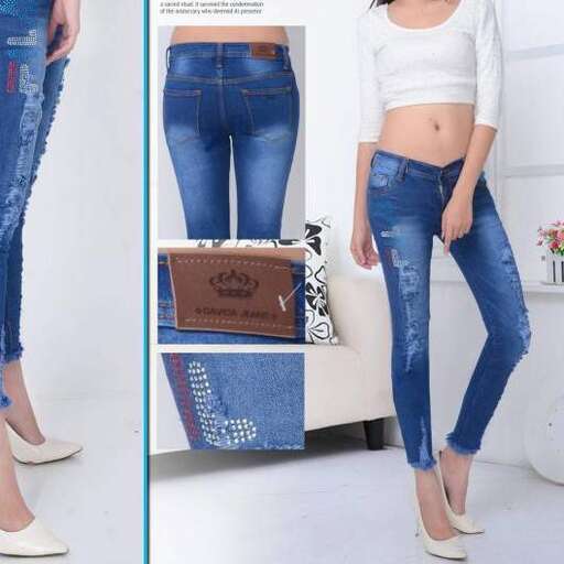 jeans with a high waisted top