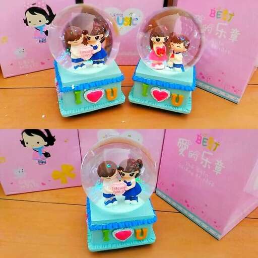 cute little girl in a bubble