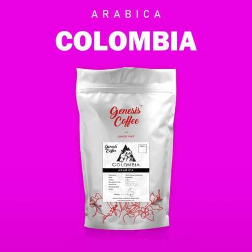 a bag of white coffee