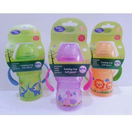 a set of three plastic bottles with a lid.