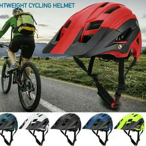 a helmet for a bike rider