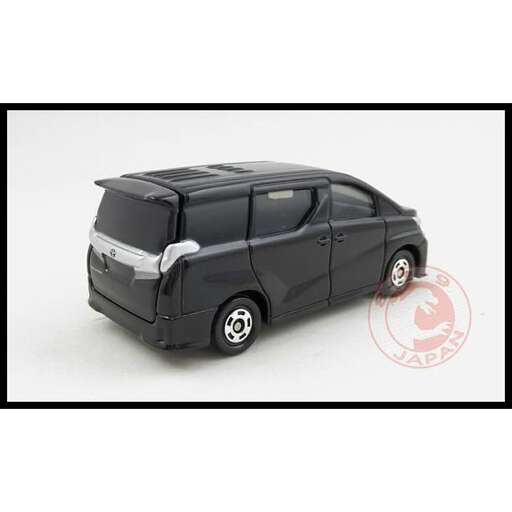 a black van with a door handle on the side.