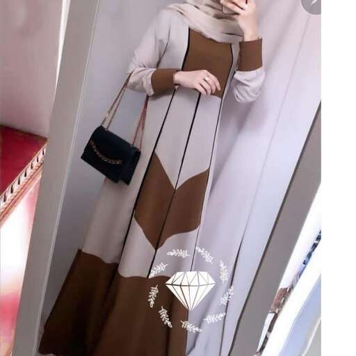 long dress with a long skirt