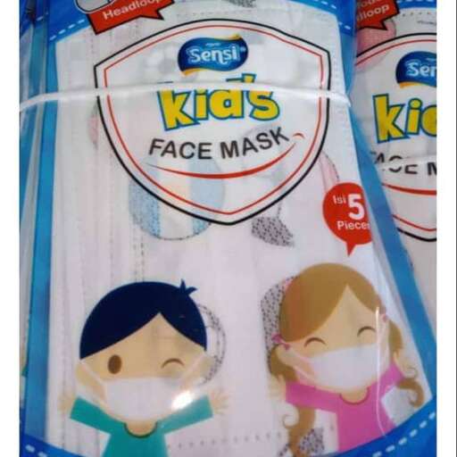 a plastic mask for kids to play with.