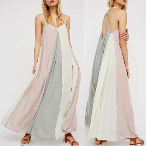 this maxi dress is made from % cotton and is a very simple way to add a touch of elegance to your outfit.