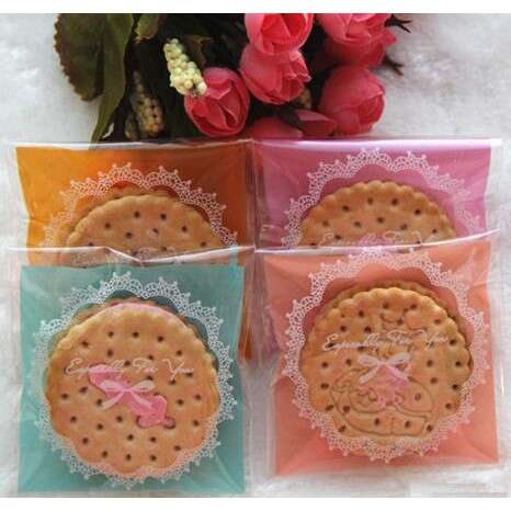 cookies in a bag with a bow