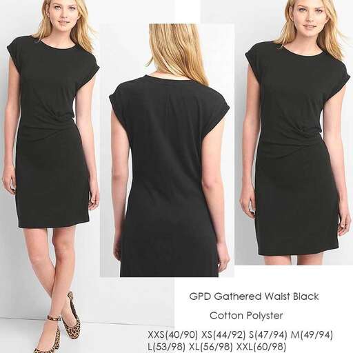 black dress with a little bit of black