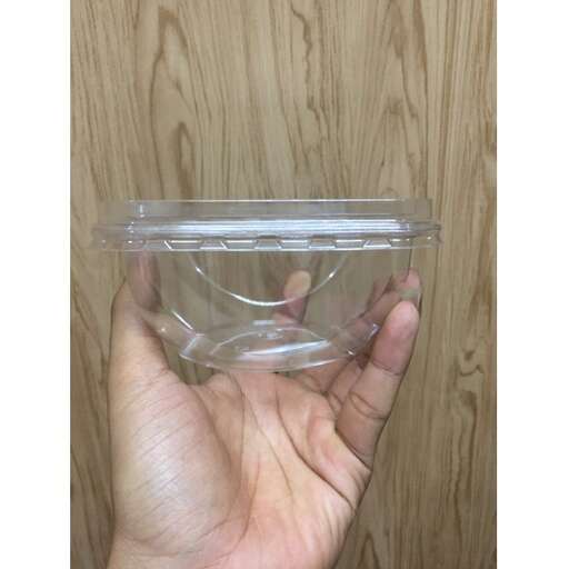 a small container with a small amount of water inside.