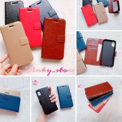 a bunch of different types of cell phones.
