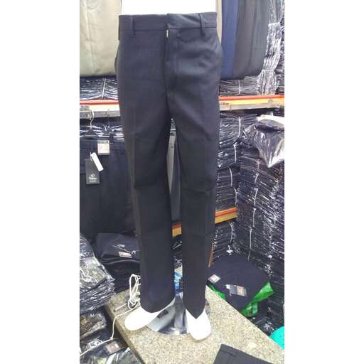 the trousers are made from a pair of black trousers.