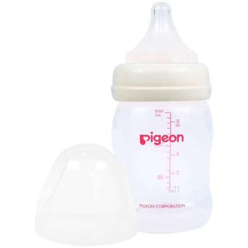 baby bottle with a beaker
