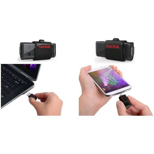 a person holding a camera and a tablet.