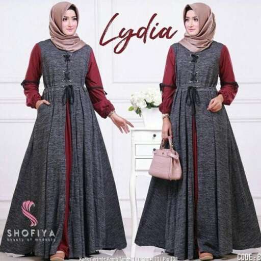 women's dress with a long skirt